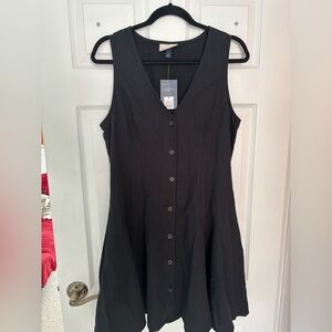 Universal Thread Black Sleeveless Dress